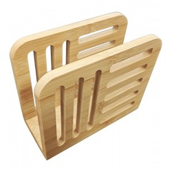 Porta Guardanapos 15cm Bambu Ecokitchen